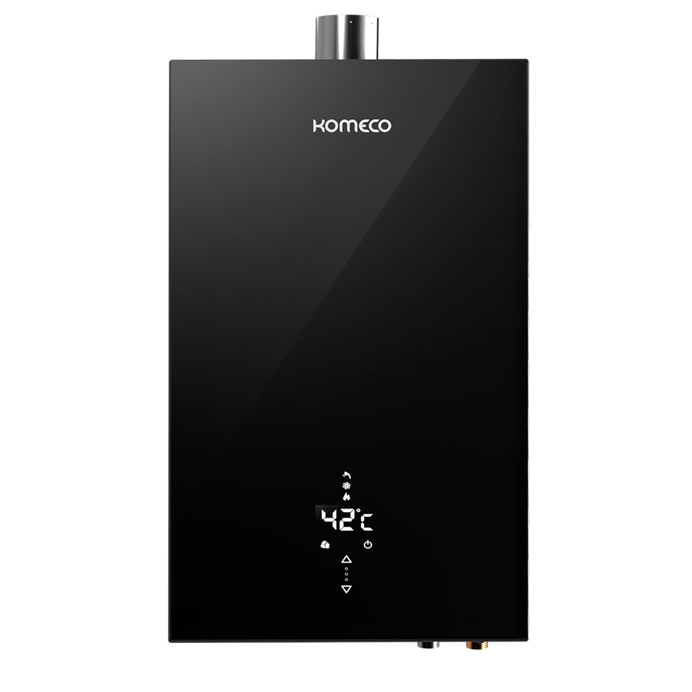 Aquecedor a Gás GLP ou GN Decor BLACK - 21 Litros